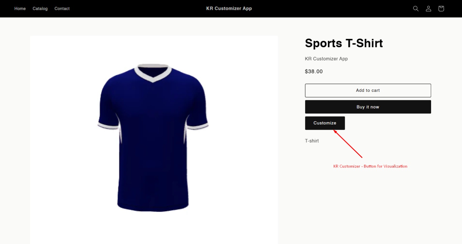Product Page Example