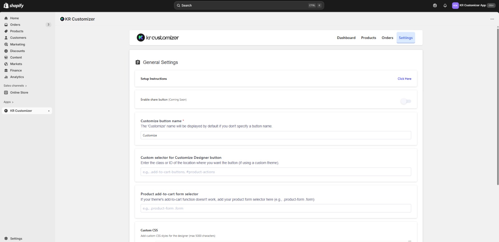 Product Page Example